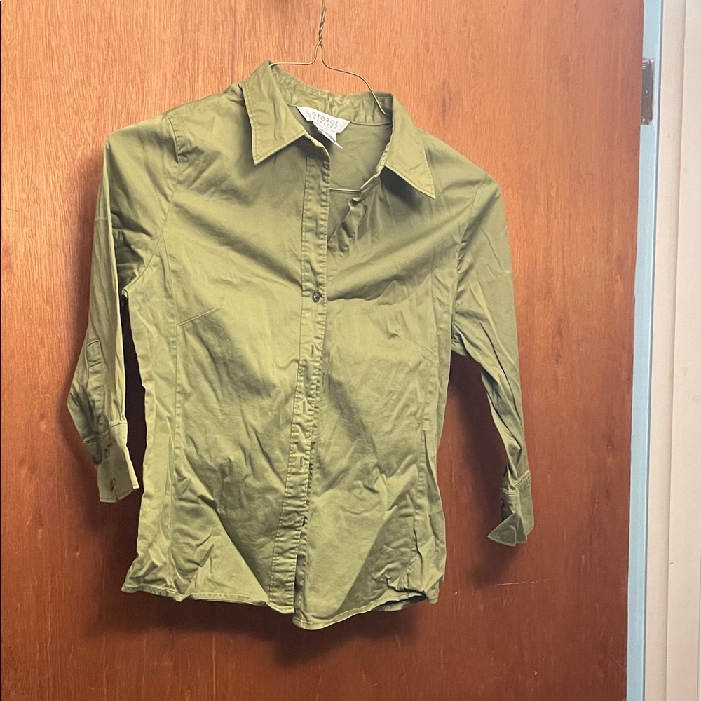 George Tropical Green Ladies Shirt